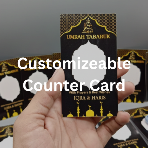 Customizable Counter card
