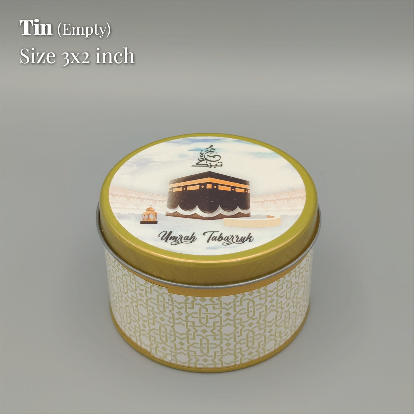 Small Set Umrah Tabarruk Packing (White)  |  Elegant way to present Tabarruk