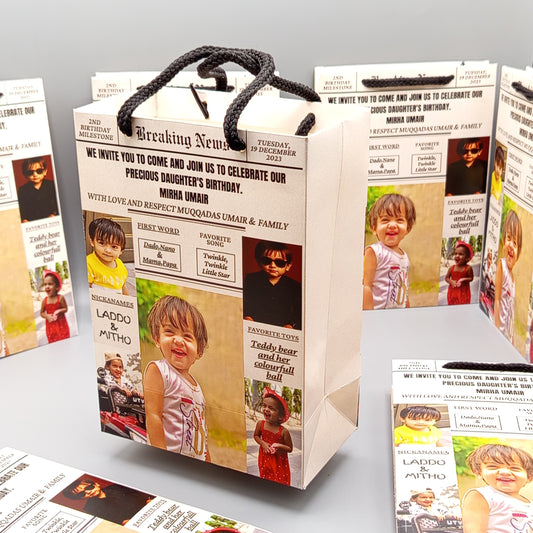 Personalized Birthday Gift Bag