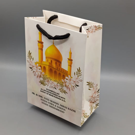 Personalized ziarat Tabarruk bags