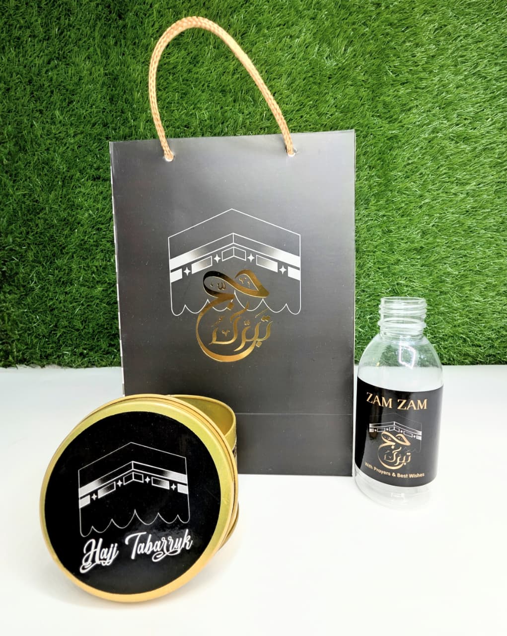 Hajj Small Set Tabarruk Packing (Golden)